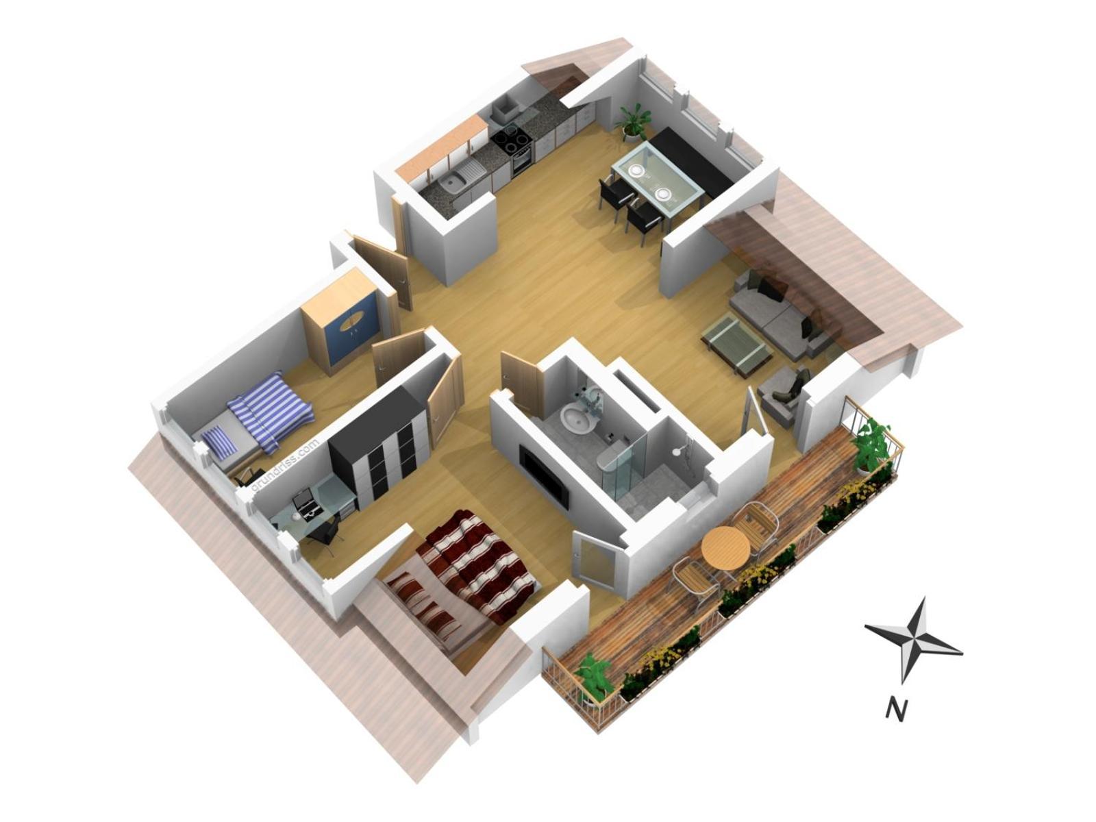 Apartamento Baude III - Loewenbaude Braunlage Habitación foto
